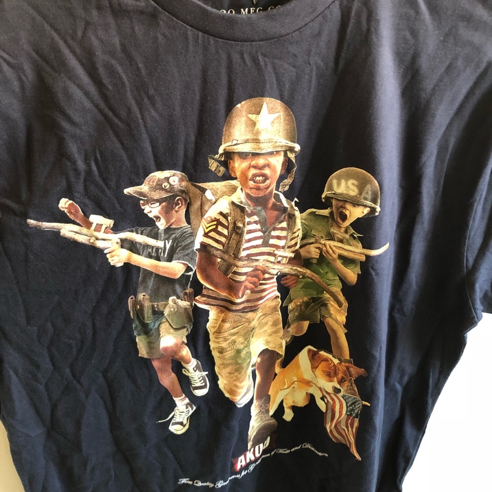 Men’s Akoo Navy Blue 2XL T-shirt. Worn once.